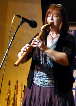 Karen Rugg open-mic solo, Flute Haven 2013